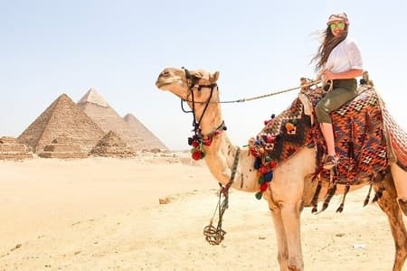 1 Hour Camel Ride At Pyramids of Giza