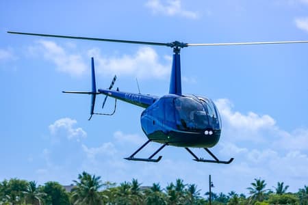 Helicopter tour of Punta Cana
