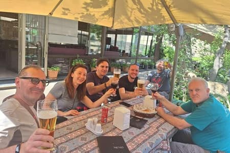 Tournée des pubs à Bakou