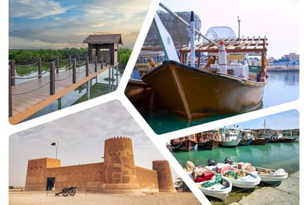  North Qatar Half-Day Tour: Al Zubarah, Purple Island & Mangroves
