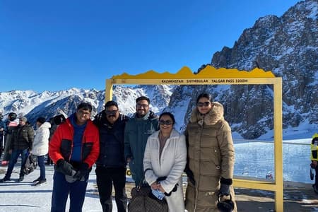 Almaty city, Medeu, Shymbulak, Green Bazaar,Panfilov & Cathedral