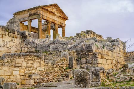 Full Day Dougga & Bulla Regia Via Testour Private tour with Lunch