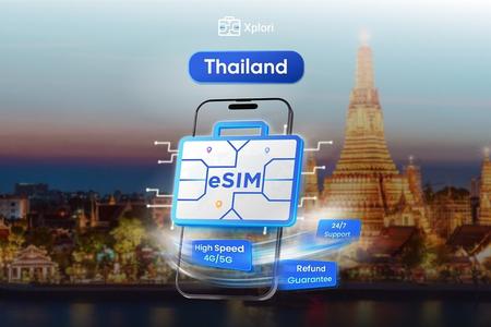 eSIM de Tailandia (de 3 a 30 días, hasta 60 GB)