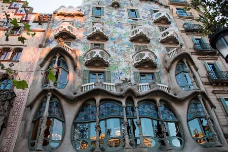 Barcellona: Casa Batllo Biglietto d'ingresso a tempo con audioguida