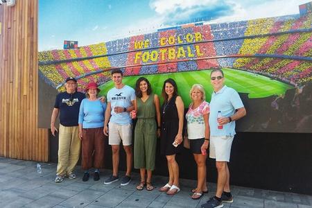 Private FC Barcelona Stadium visit & Montjuic Mountain E-Bike Tour
