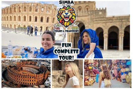 Tour VIP divertido: El Jem, Kairouan, Monastir/Sousse (PICKUP ALL City)