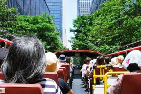 Hop-On Hop-Off Tokyo Bus by Skyhop Bus