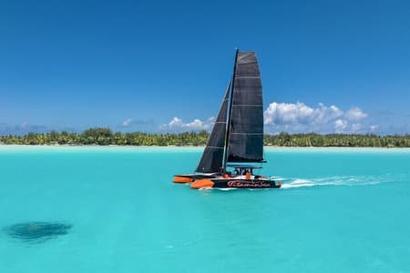 LUXURY Catamaran Bora Bora : Sailing, Snorkeling & Floating Bar