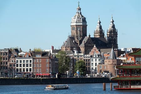 Cruzeiro de 75 minutos pelos canais Destaques de Amsterdã