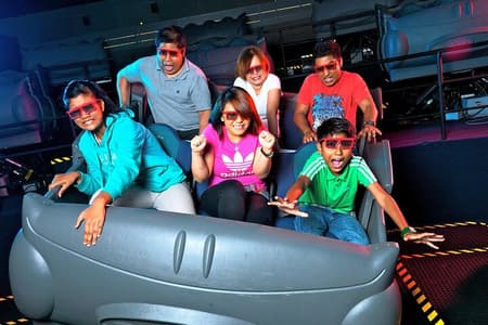 Sentosa Cable Car SkyHelix 4D Adventure Wings Show with Transfer