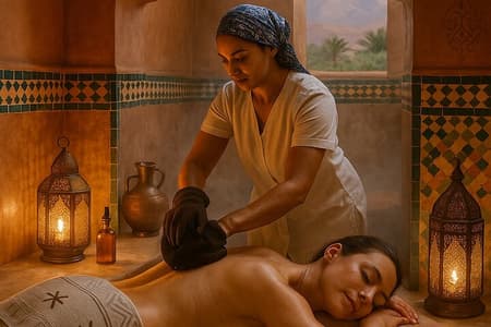 Marrakech Traditional Hammam + Massage Experience & Hotel Pickup