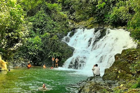 Tour to a waterfall and Embera Village (all fees included)