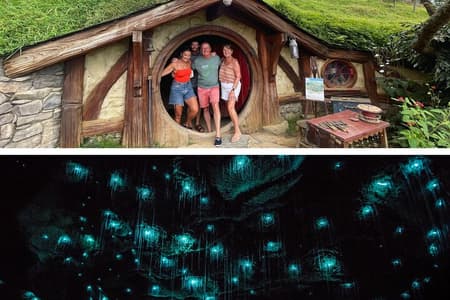 Hobbiton & Waitomo Caves Small-Group Tour W Lunch from Auckland