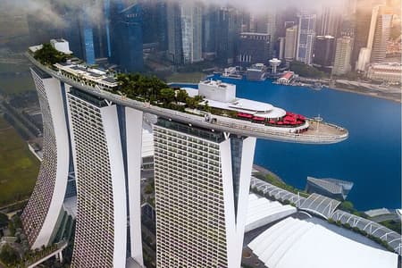 Marina Bay Sands SkyPark Observation Deck Ticket in Singapore