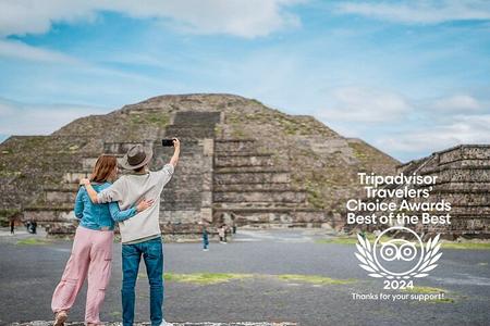 Teotihuacan, Basilica de Guadalupe, Tlatelolco Tour Día Completo