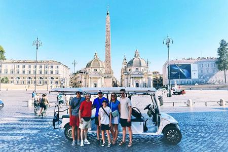 Privétour door Rome per golfkar