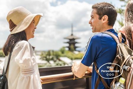 Privé Kyoto-tour met een lokaal, hoogtepunten en verborgen juweeltjes, gepersonaliseerd