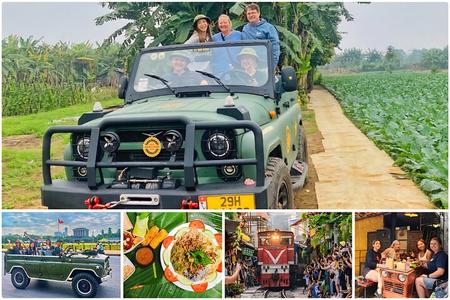 Hanoi Jeep Tours: Food+ Culture +Fun By Vietnam Army Legend Jeep