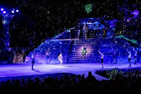 Rythmes de la nuit : dîner-spectacle gastronomique, promenade en bateau, bar ouvert