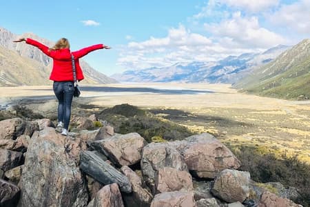 Mt Cook & Tasman Glacier lookout Small Group Tour from Queenstown