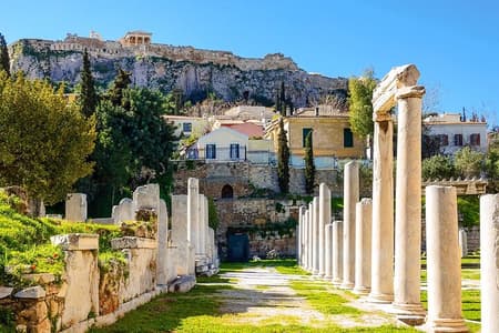 Roman Agora Entry Ticket with Audio Guide