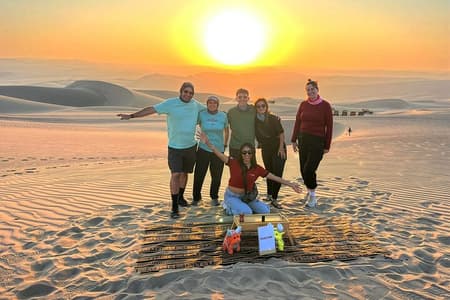Tour Paracas & Huacachina desde Lima con brindis al atardecer