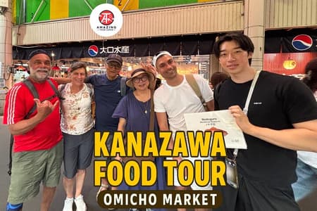 Kanazawa Gourmet Experience Omicho Market Tour