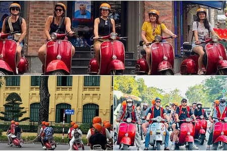 Vespa-Touren durch die Seitenstraßen von Hanoi: Hanoi Vintage Vespa Tours Stadt