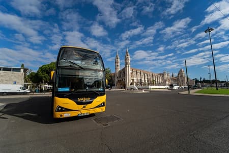 Lisbon: Belém Hop-On Hop-Off Bus Tour 24-Hour Ticket