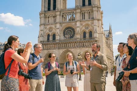 Notre Dame Cathedral Entry with Historic Guided Tour 