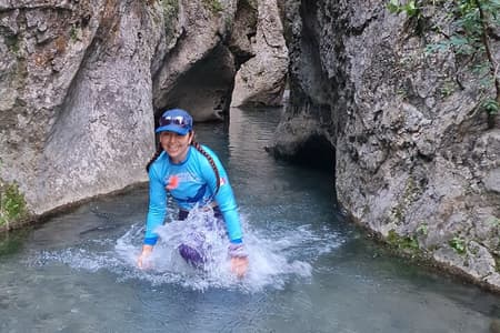Hiking Acuático en el Cerro del Agujerado