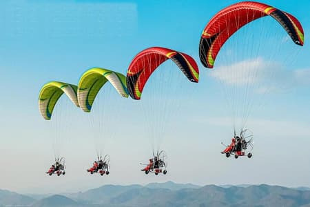 Paramotor Experience in Vang Vieng Laos