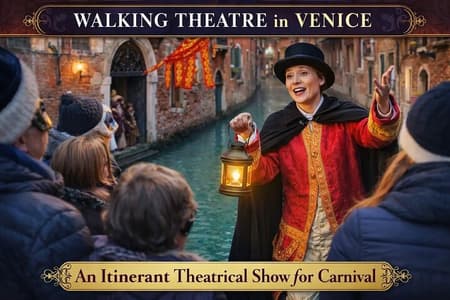 Carnival & Casanova Secrets, Theatrical Walking Show