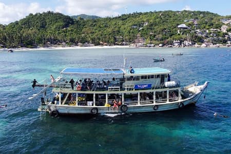Koh Nang Yuan and Koh Tao 5 Point Snorkeling Tour