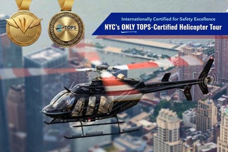 NY Helicopter Tour : Manhattan Highlights (Heliportgebühren inkl.)