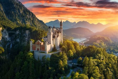 Neuschwanstein Castle and Linderhof Palace Day Tour from Munich