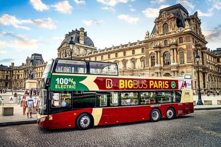 Big Bus Paris Hop-on Hop-off and River Cruise