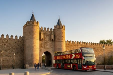 Visite touristique à arrêts multiples en Big Bus à Madrid