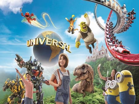 Universal Studios Singapore - Ticket with Round Trip Transfers