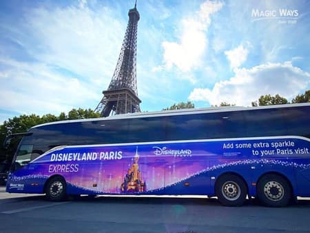 Um dia em Paris com um passeio em ônibus Hop-on Hop-off - Da Disneyland® Paris