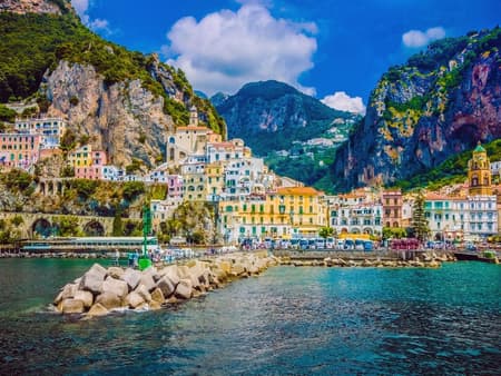 Amalfi Coast Select: Amalfi Coastal Route to Positano and Amalfi