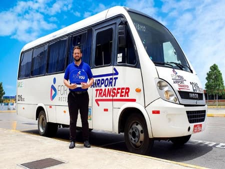 Transporte de ida e volta do aeroporto com City Tour e Praia do Cumbuco