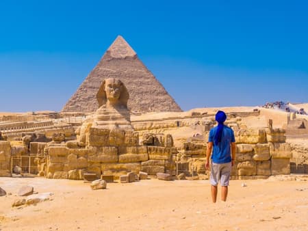 Escursione di un'intera giornata a Memphis, Saqqara, Piramidi di Giza e Sfinge da Il Cairo