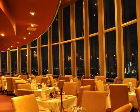 GALA DINNERS: REVOLVING BELLINI RESTAURANT IN MEXICO CITY
