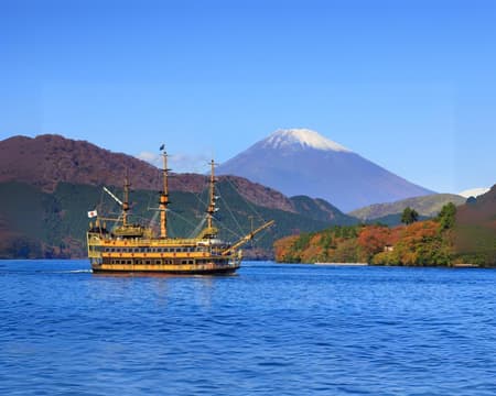 Hakone Day Tour with Lake Ashi Cruise and Owakudani (Bus Tour)
