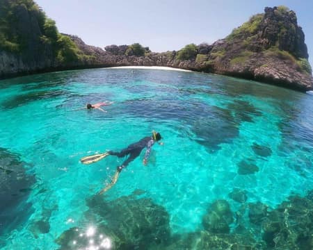 Sunset 7 Islands Tour by Long Tail Or Speed Boat Combo