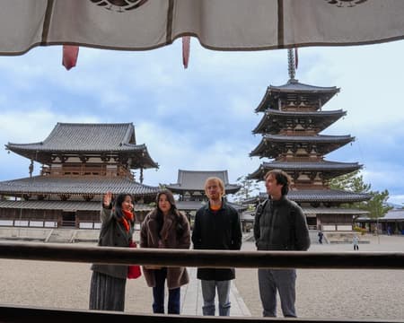 1-Day Kyoto & Nara Tour with Indian Thali Lunch From Osaka (Bus tour)