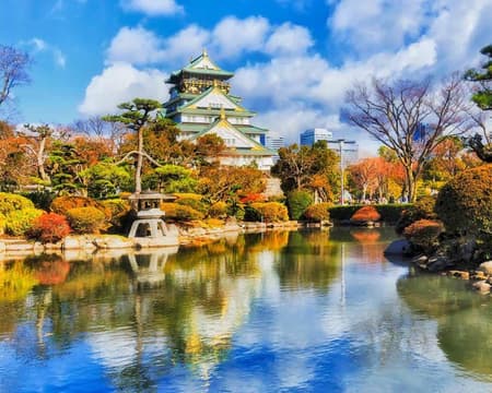 Half Day Osaka Tour with Multilingual Speaking Guide by Public Transport (Private)