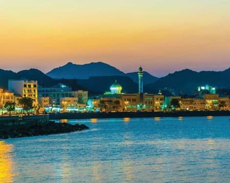 Muscat by night with local dinner- Sharing Tour 