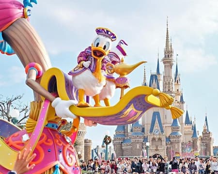 Tokyo Disneyland or DisneySea: 1-Day Ticket + Shared Roundtrip Transfer